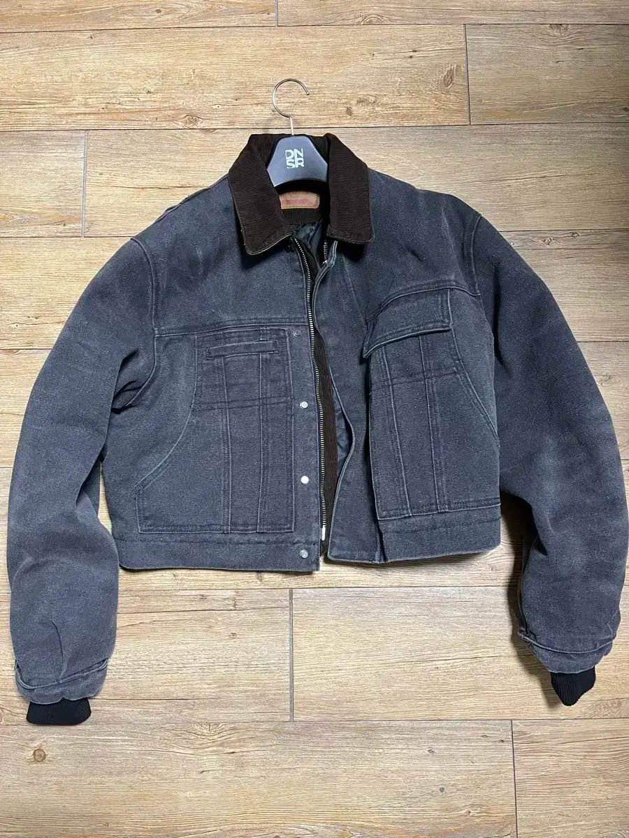 DNSR ディ앤エスアル ヴィンテージ クロップド ウォーク ジャケット m