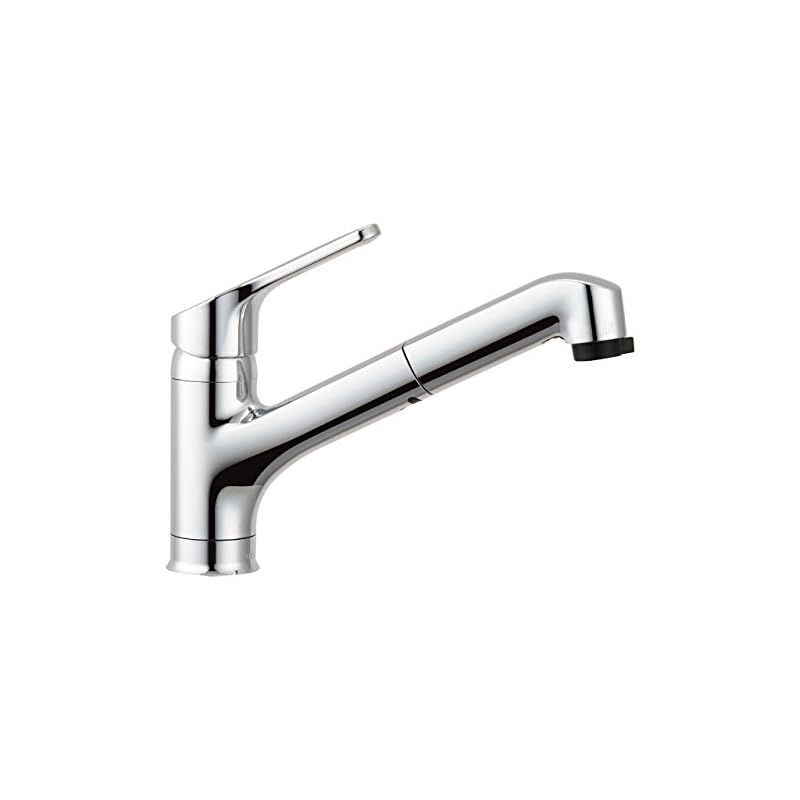 LIXIL リクシル INAX ハンドシャワー付 シングルレバー 混合水栓 RSF-833Y 一般地用 水栓 キッチン水栓 混合栓 水道 蛇口 節水 シャワー