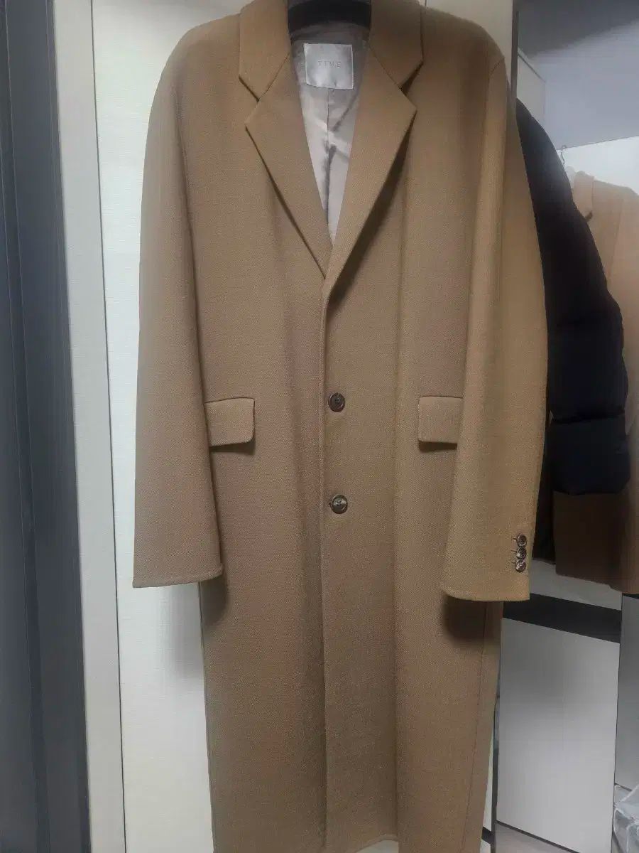 TIME HOMME 21FW ブラウン ロングコート 105サイズ