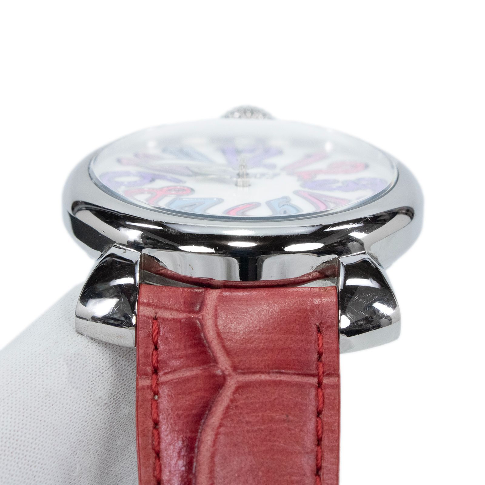 送料無料 ガガミラノ 腕時計 クォーツ 2針 レディース マヌアーレ40mm 