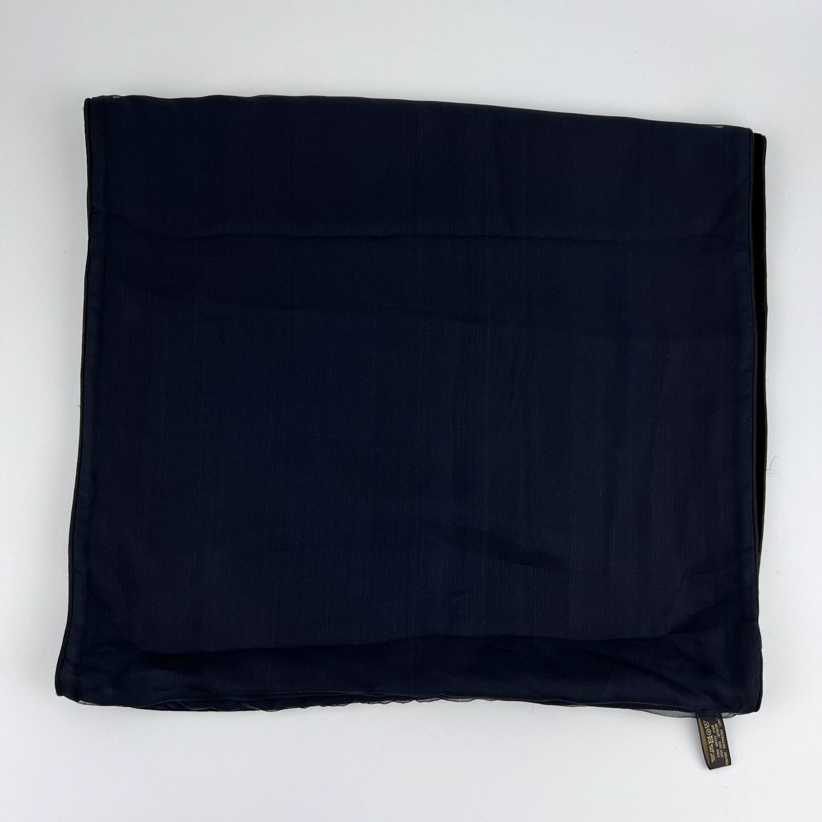  LOUIS VUITTON ルイヴィトン モノグラム ストール ベルベット レーヨン シルク ブラック ヴィンテージ レディース HIBUOCHI VINTAGE ストール ショール 小物