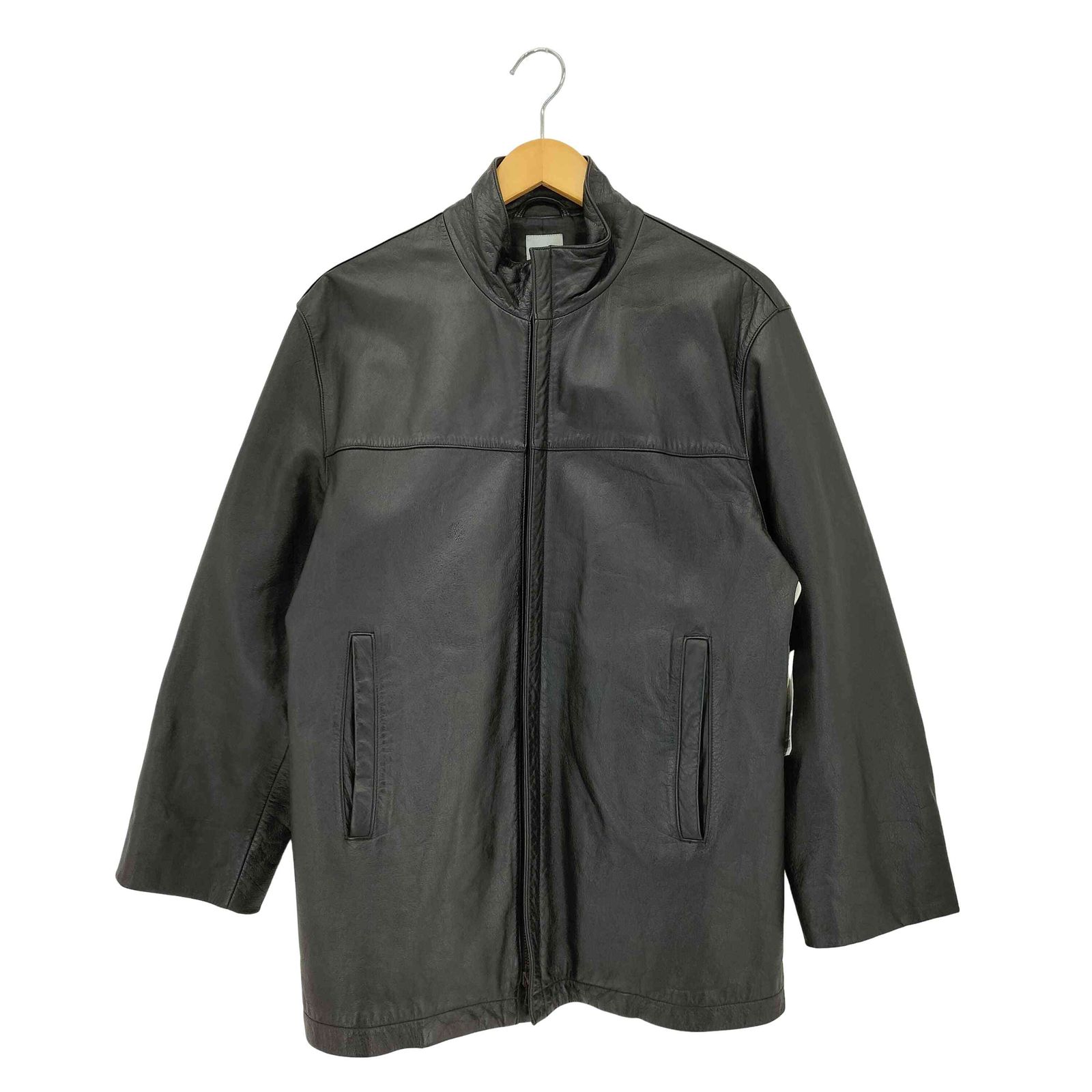 ケンゾーオム KENZO HOMME 90s ダブルジッパー レザージャケット メンズ 2