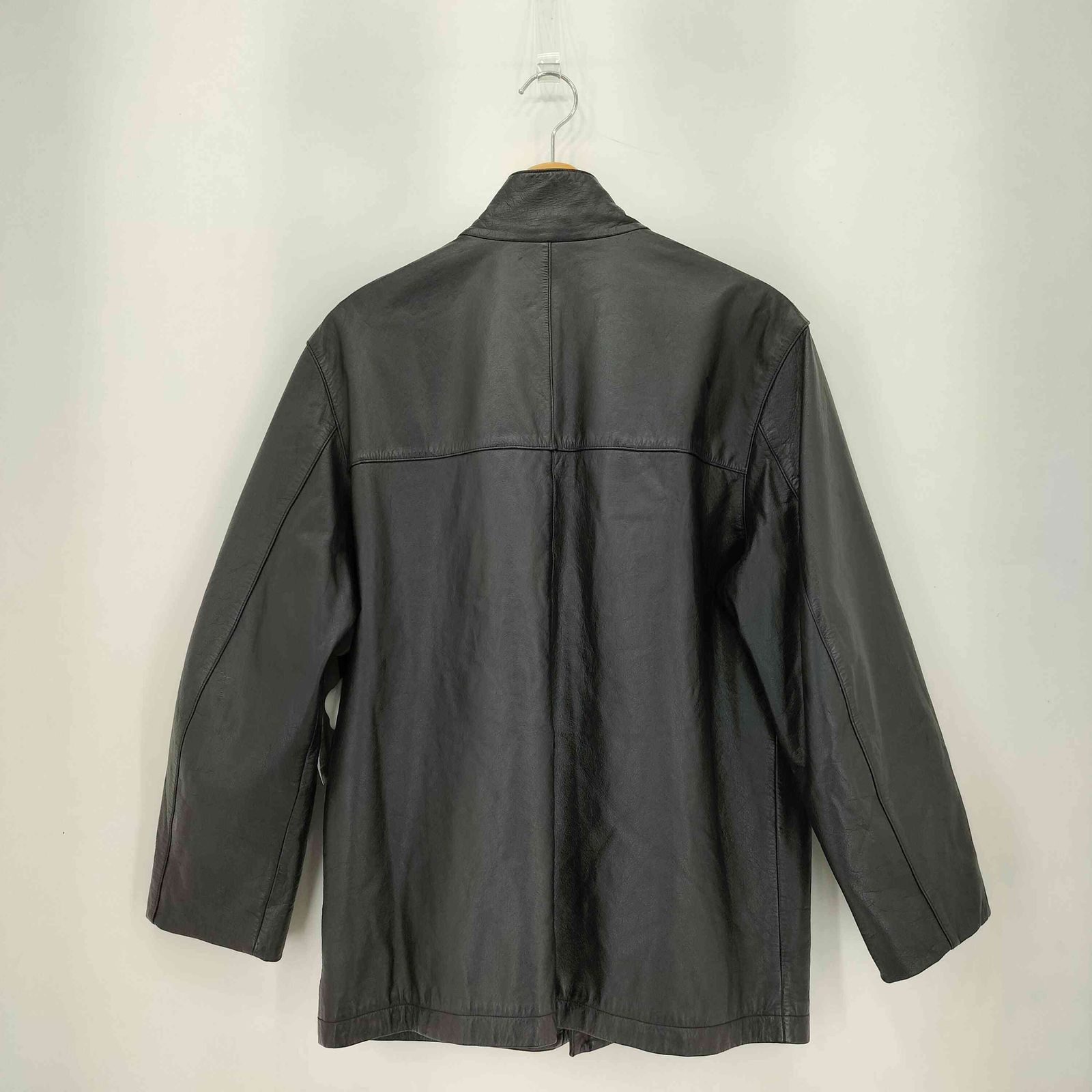 ケンゾーオム KENZO HOMME 90s ダブルジッパー レザージャケット メンズ 2