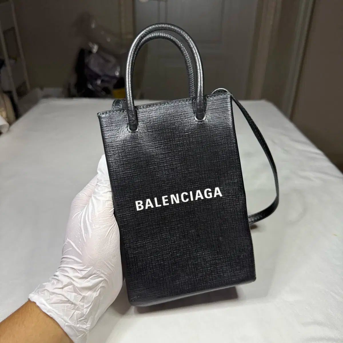 MINI バレンシアガ ショルダーバッグ 携帯ホルダー クロスバッグ