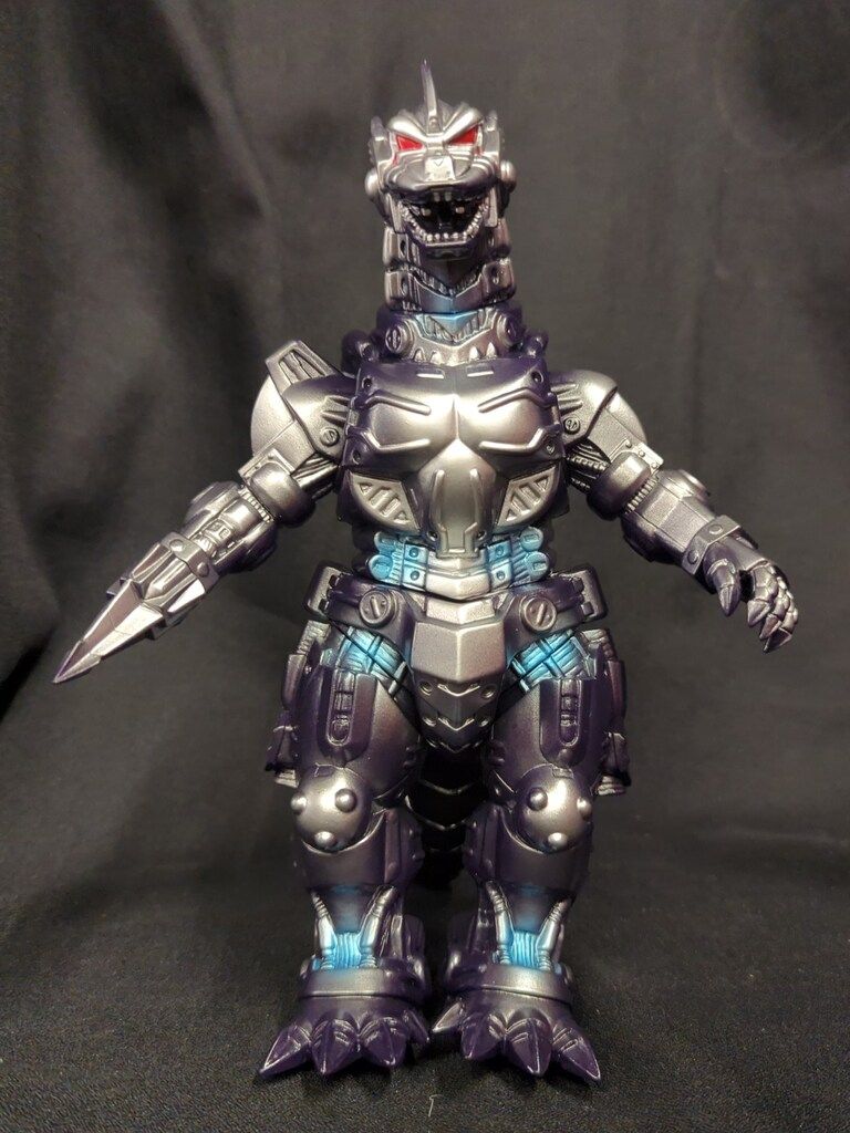 マーミット 世紀の大怪獣シリーズ 3式機龍 (濃紫成型/銀ブルメタ塗装赤目)