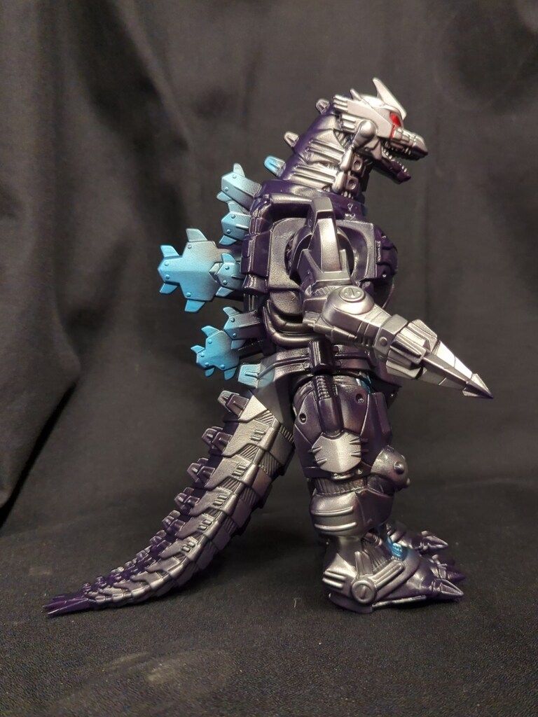 マーミット 世紀の大怪獣シリーズ 3式機龍 (濃紫成型/銀ブルメタ塗装赤目)