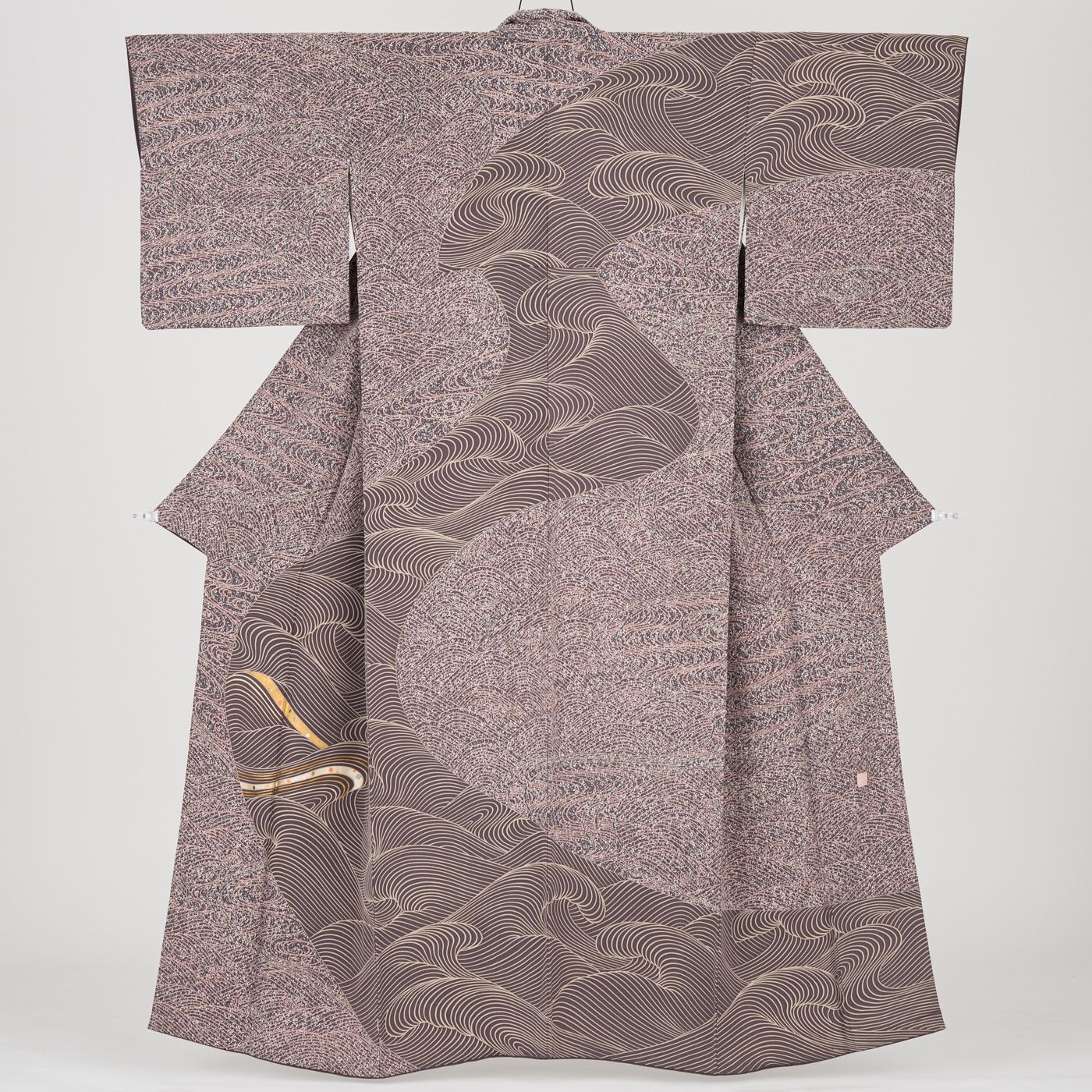 訪問着 波模様 作家物 - メルカリ