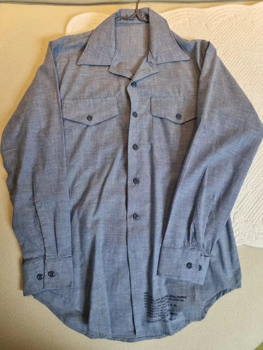 ヴィンテージ 海軍 シャンブレー シャツ