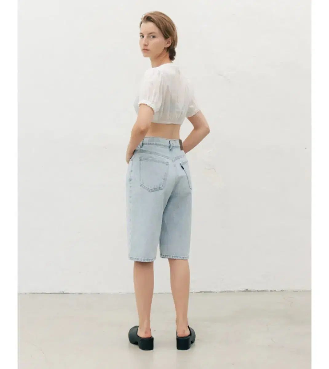 ビアプレーン トゥーニー デニム ショーツ スモール