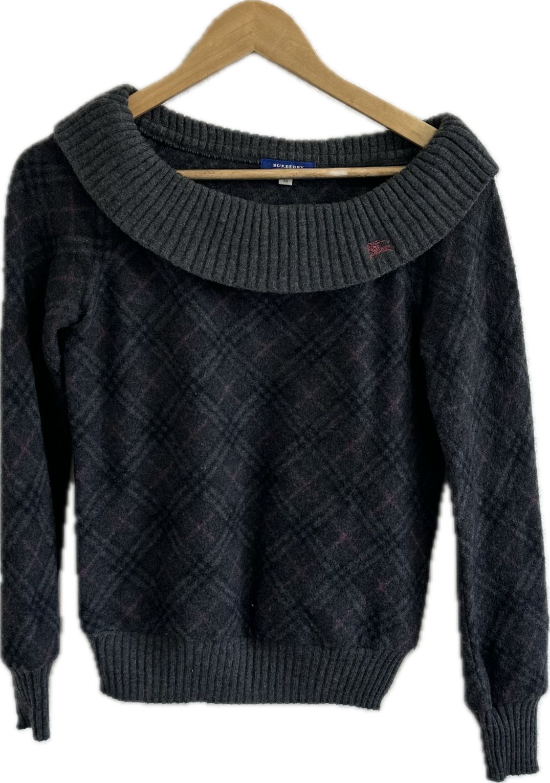 Z1590【美品】BURBERRY LONDON BLUE LABELバーバリーロンドンブルー