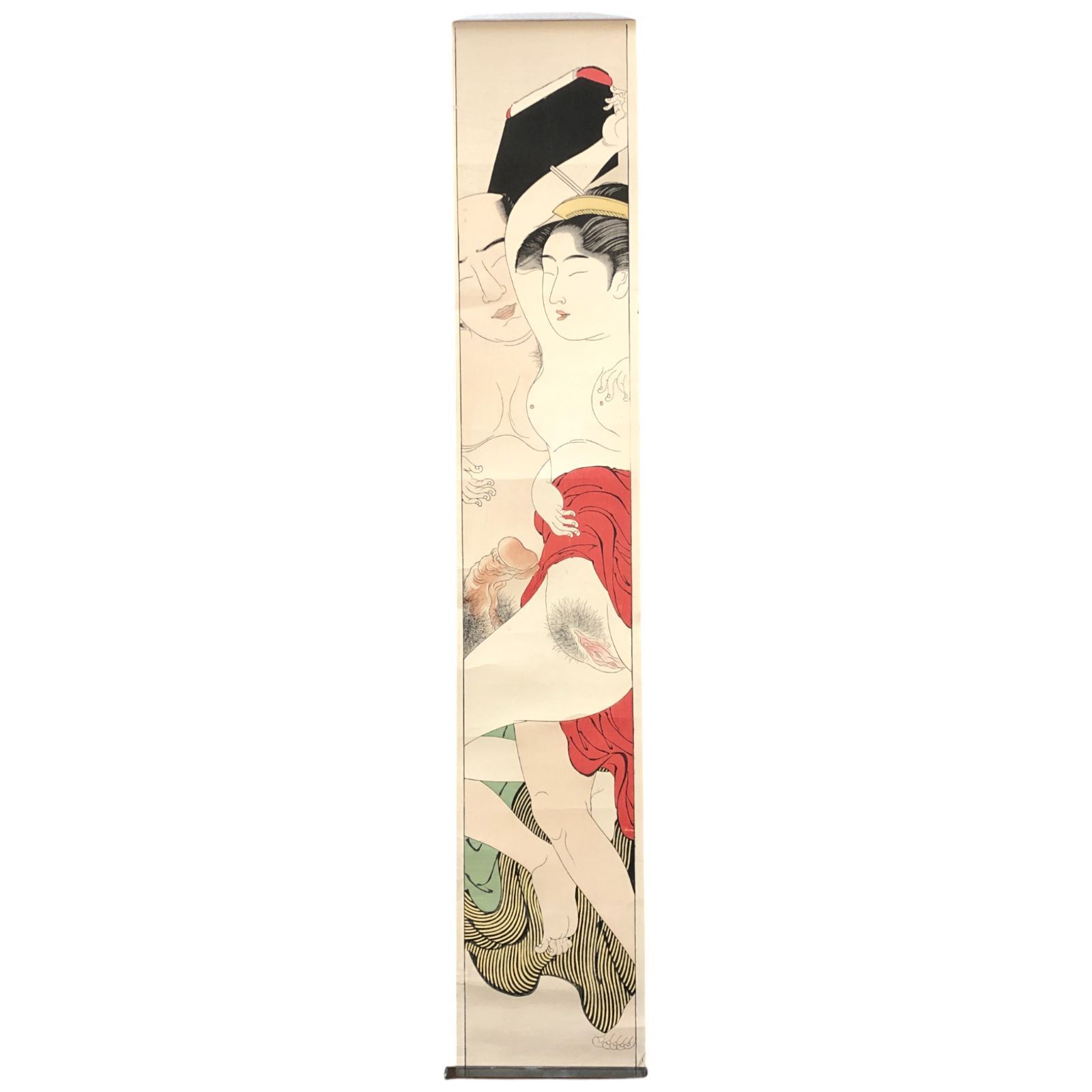 井堂雅夫　木版画①　日本の四季　春　「春爛漫の滝桜」4/950　直筆サイン入り 井堂雅夫 木版画 日本の四季 春 「春爛漫の滝桜」 直筆サイン入り
