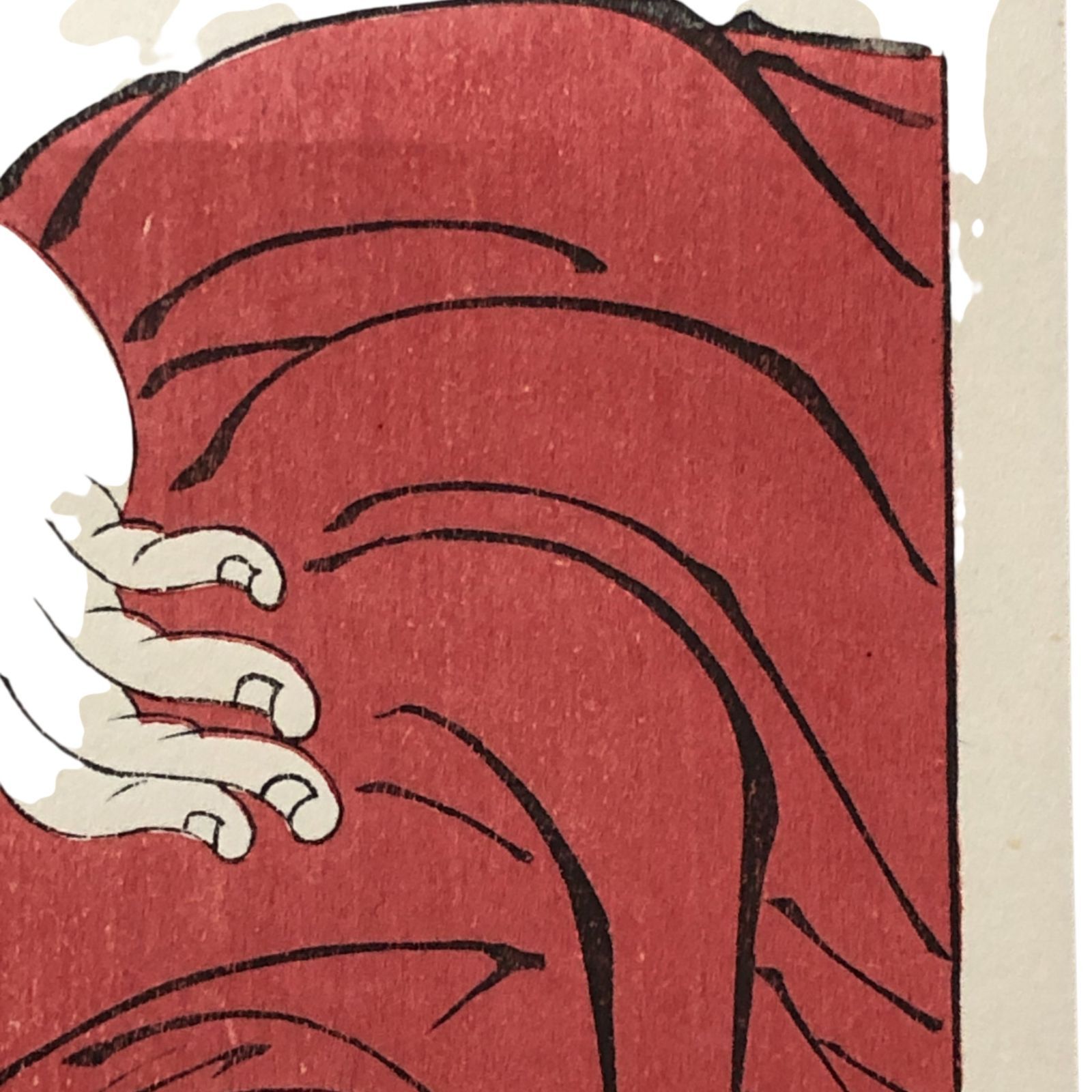 春画 木版画 縦長 74×13cm 4 ☆浮世絵/艶本/枕絵/江戸文化/和本/版画 