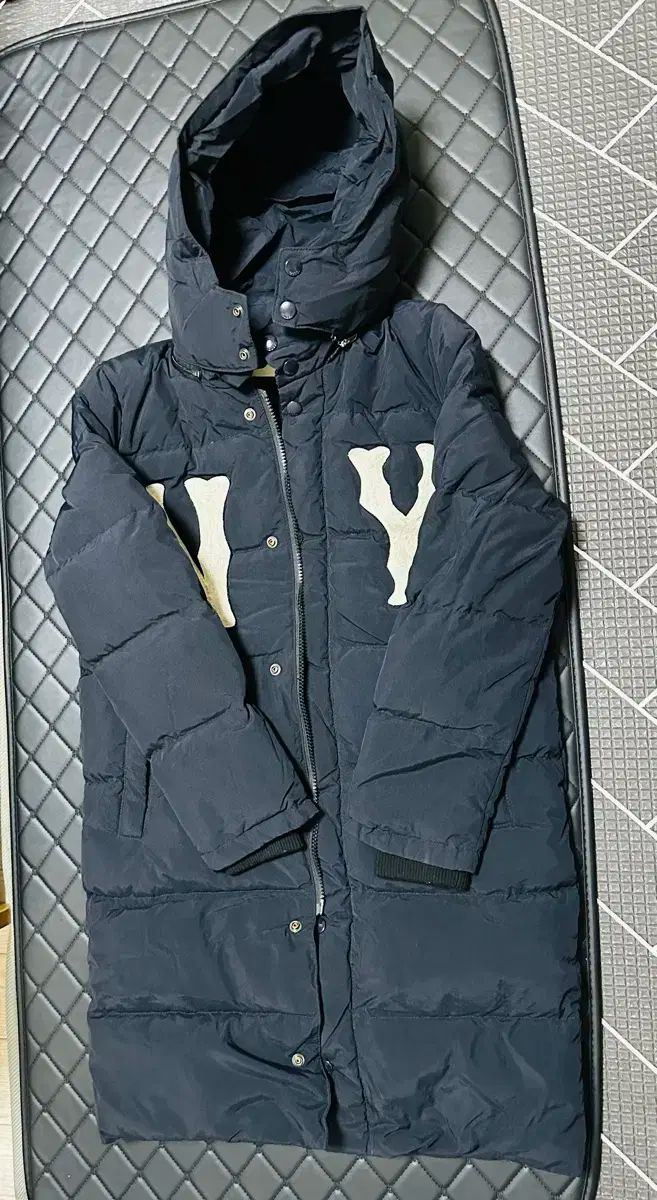 グッチ NY ダウンジャケット ロング丈 ネイビー 150