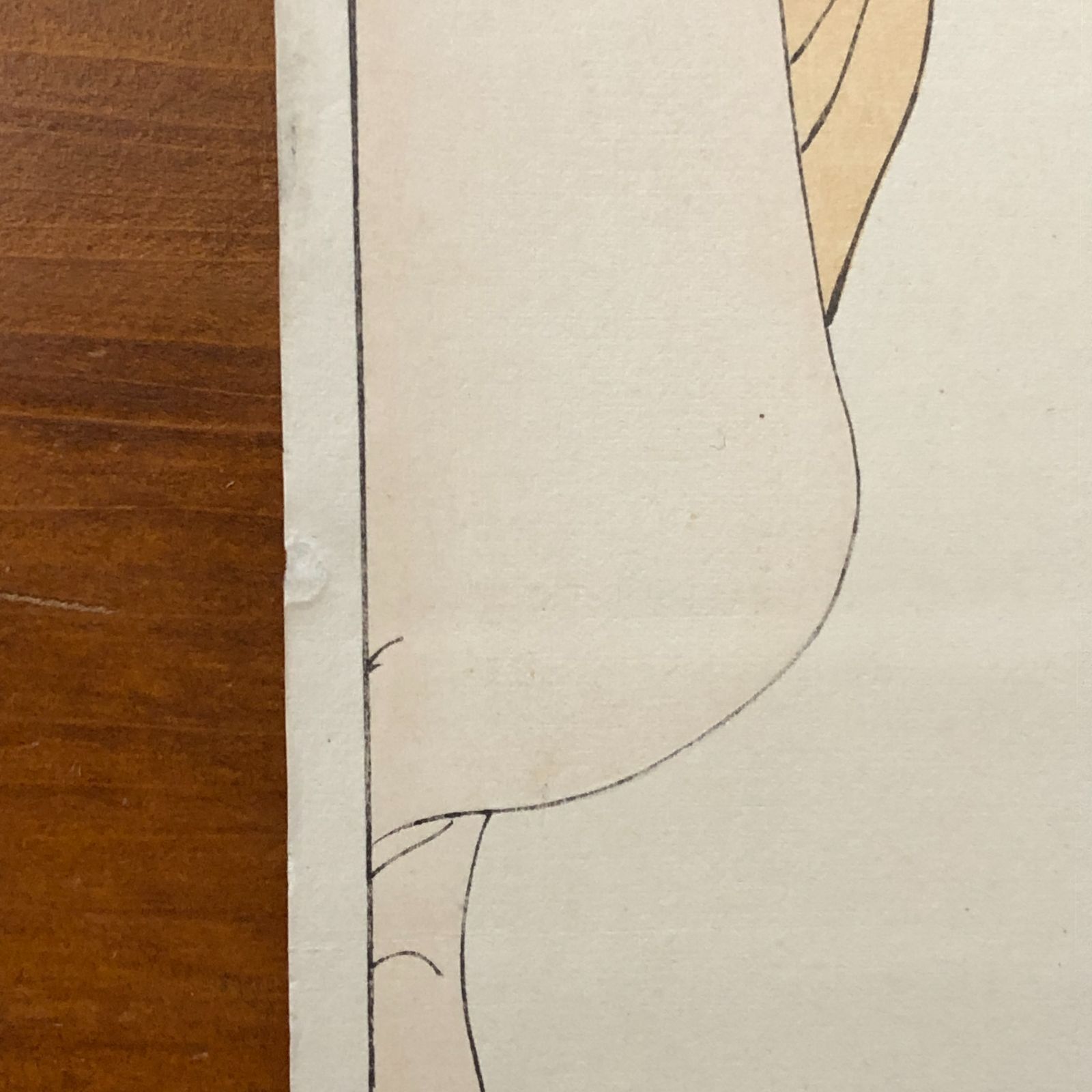 春画 木版画 縦長 63×13cm 3 ☆浮世絵/艶本/枕絵/江戸文化/和本/版画