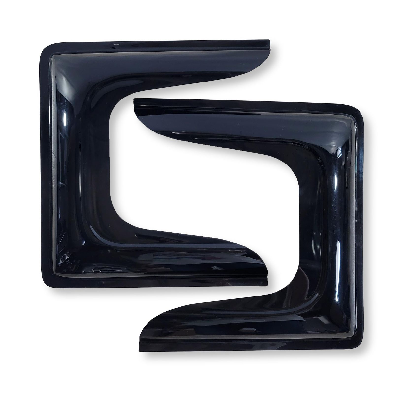 Lezalic ハイエース 200系 1型 7型 セカンドバイザー セット 2列目 スモークバイザー サイドバイザー スライド式 リアガラス車 標準 ワイドボディ対応