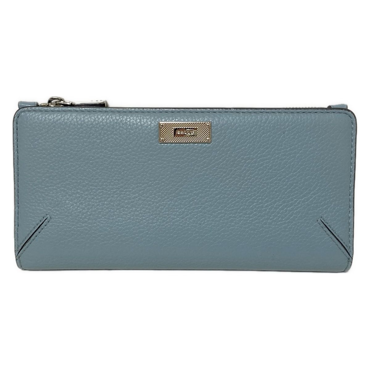 BALLY バリー 長財布 - ライトブルー レザー