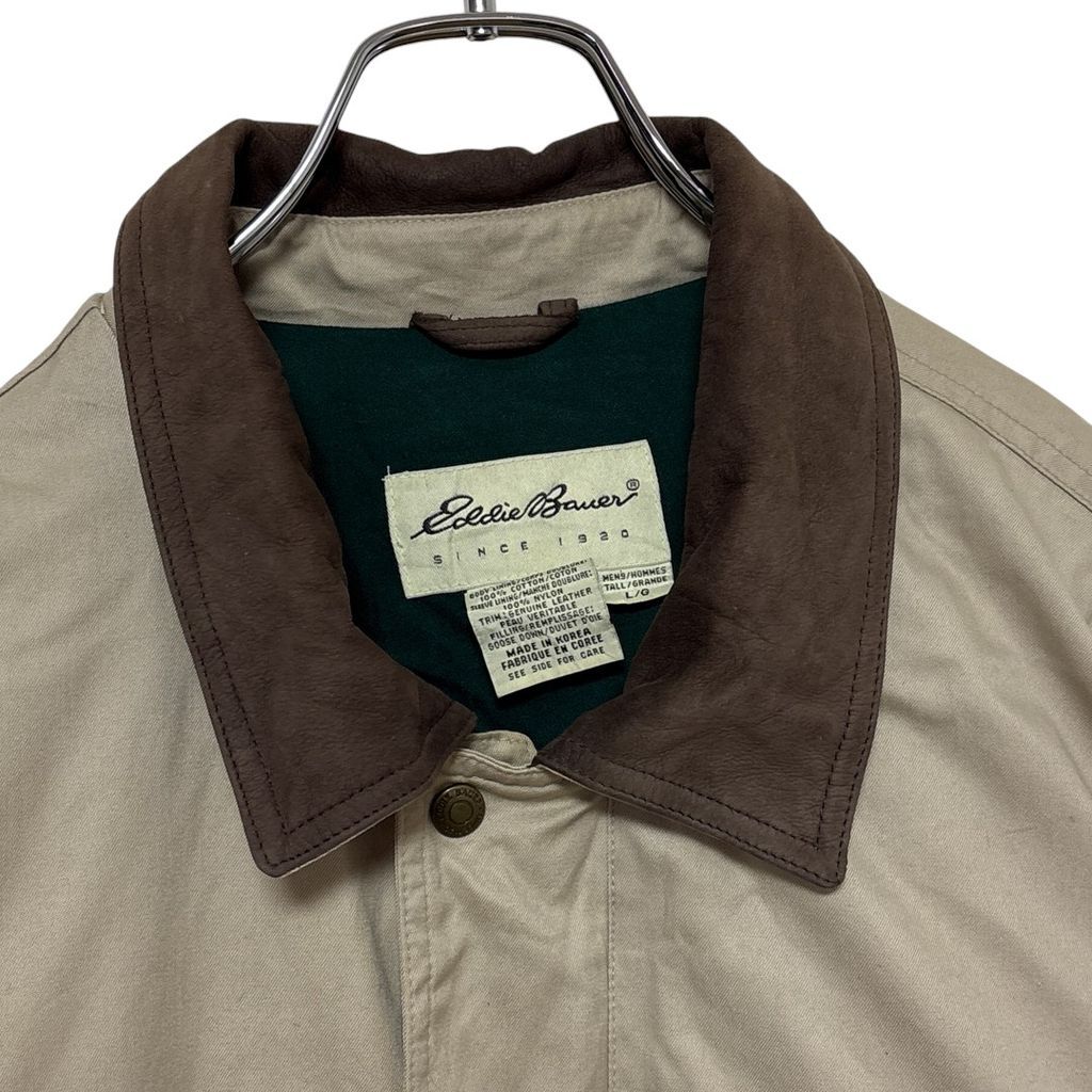 90s vintage Eddie Bauer 白タグ レザージャケット/M 中古・古着通販】Eddie Bauer (エディーバウアー) 90s レザー