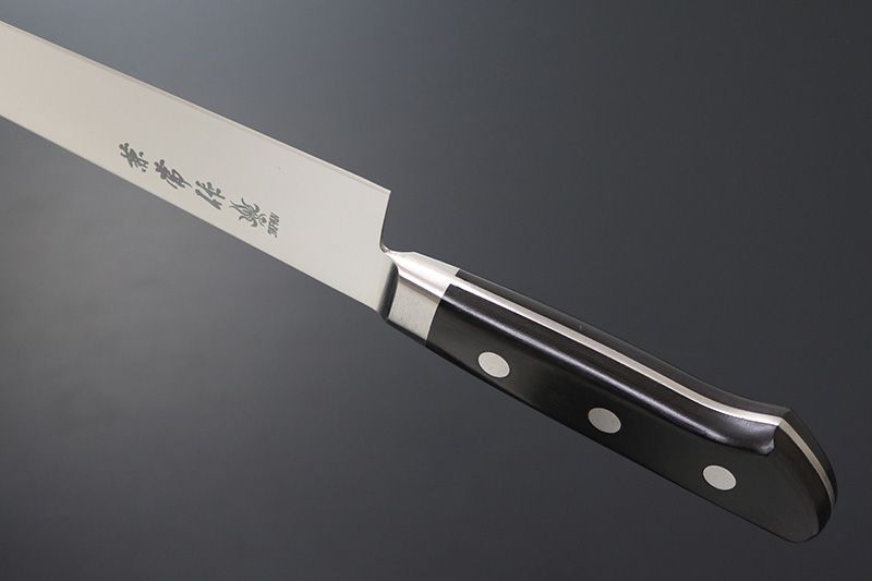 KC-179 関兼常作 モリブデン鋼 口金付黒合板柄 筋引 270mm