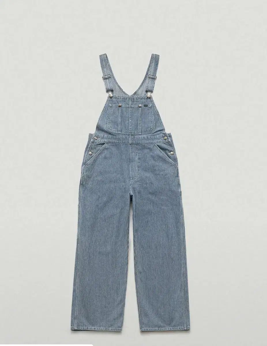 ザ バーネット ヒッコリースライプ オーバーオール ズボン