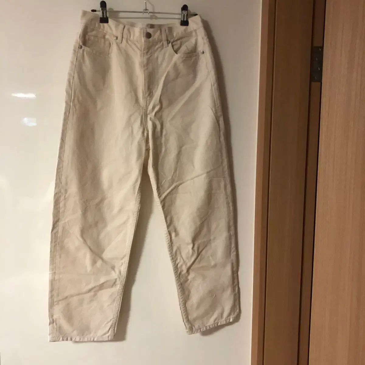 COS コス 新モデル レディース クリーム パンツ ジーン ズボン マネールック 出勤ルック ドミュアルック