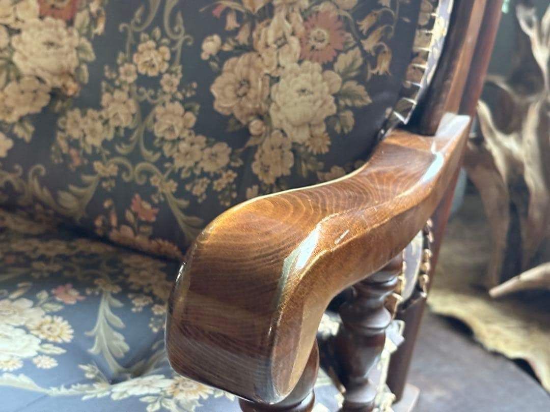 希少 飛騨産業 レトロ アームソファ ソファ ビンテージ アンティーク