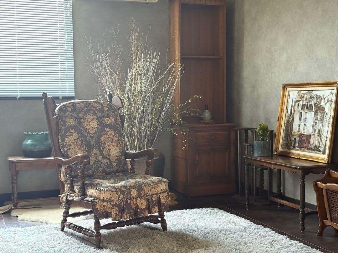 希少 飛騨産業 レトロ アームソファ ソファ ビンテージ アンティーク