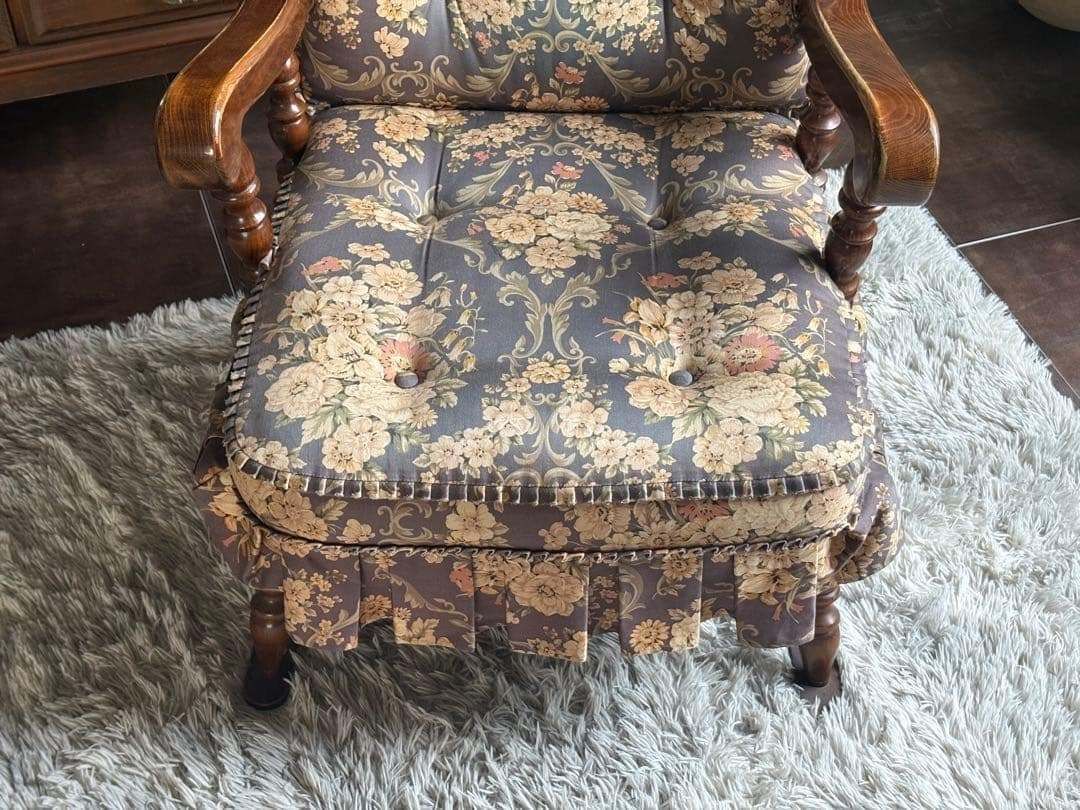 希少 飛騨産業 レトロ アームソファ ソファ ビンテージ アンティーク