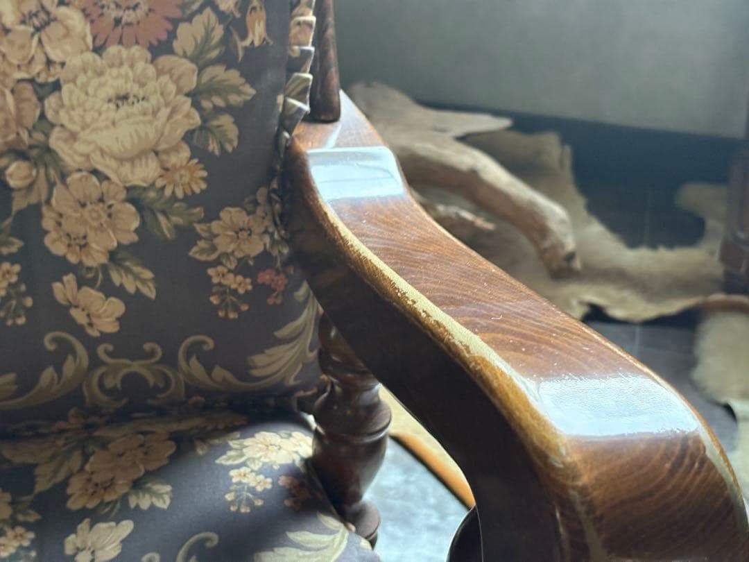 希少 飛騨産業 レトロ アームソファ ソファ ビンテージ アンティーク