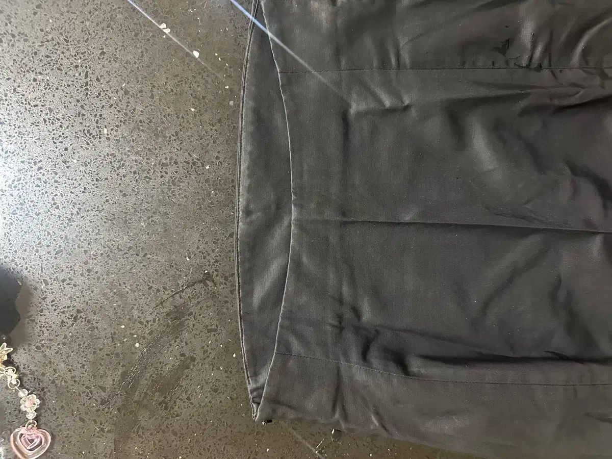 サテン イヴニングパーティー スカート