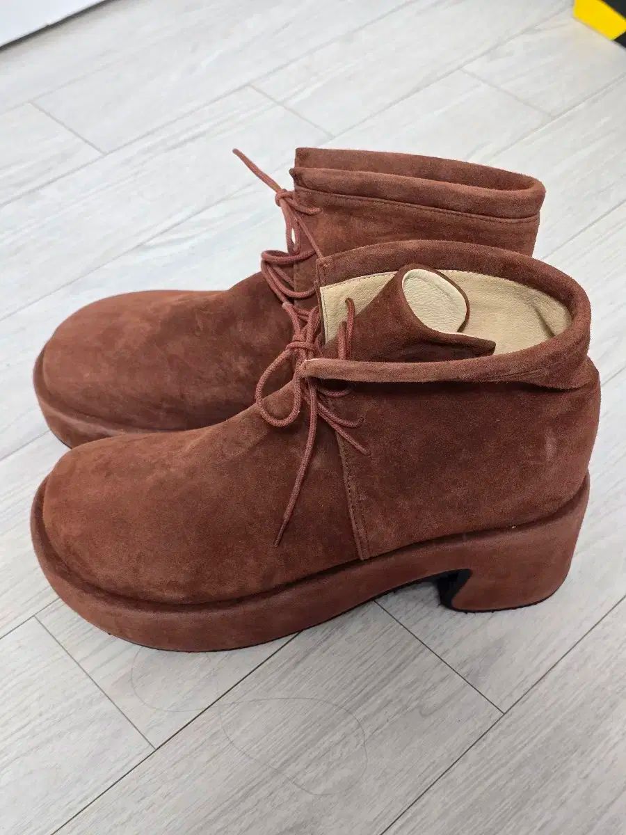 OSOI オソイ スウェード ブーツ TOBOO LACE-UP