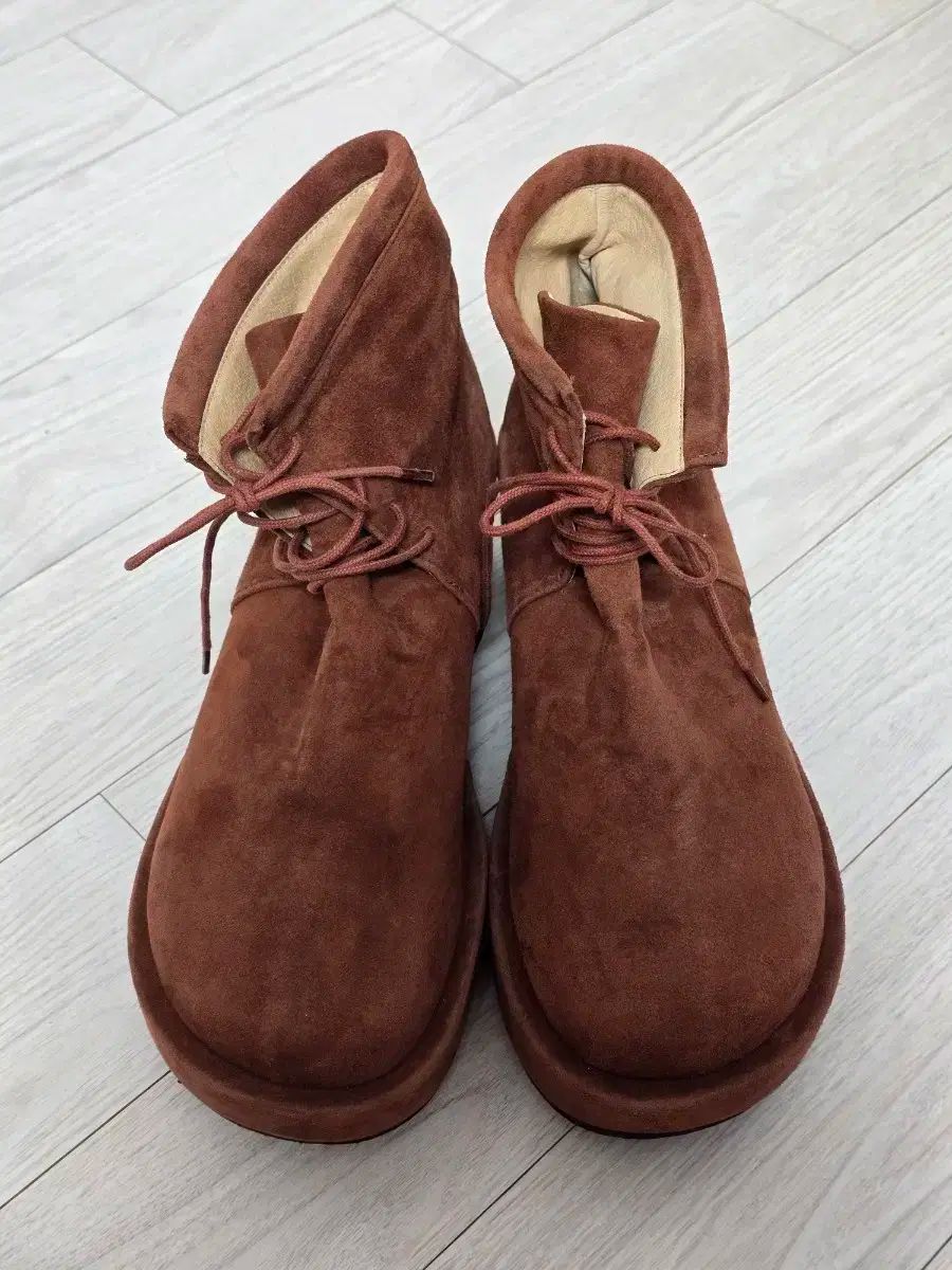 OSOI オソイ スウェード ブーツ TOBOO LACE-UP