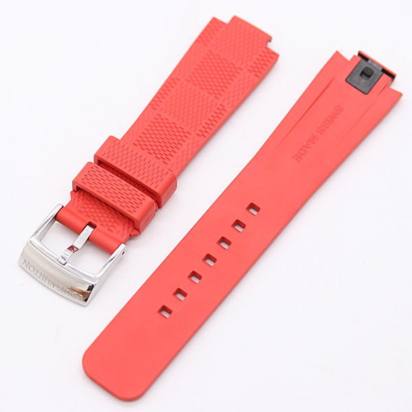 ルイヴィトン ダミエ 純正ベルト タンブール用 ラバー レッド 11ｍｍ メンズ レディース腕時計 2000000 NSK KMR