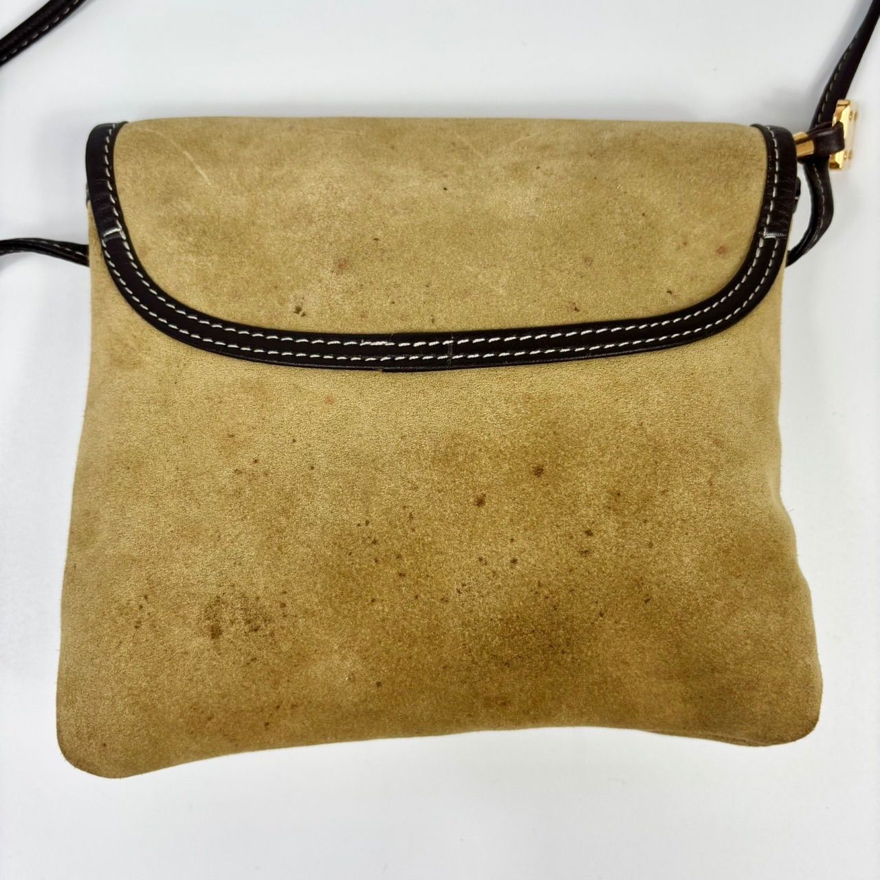 LOEWE ロエベ スウェード ショルダーバッグ ポシェット 斜め掛け