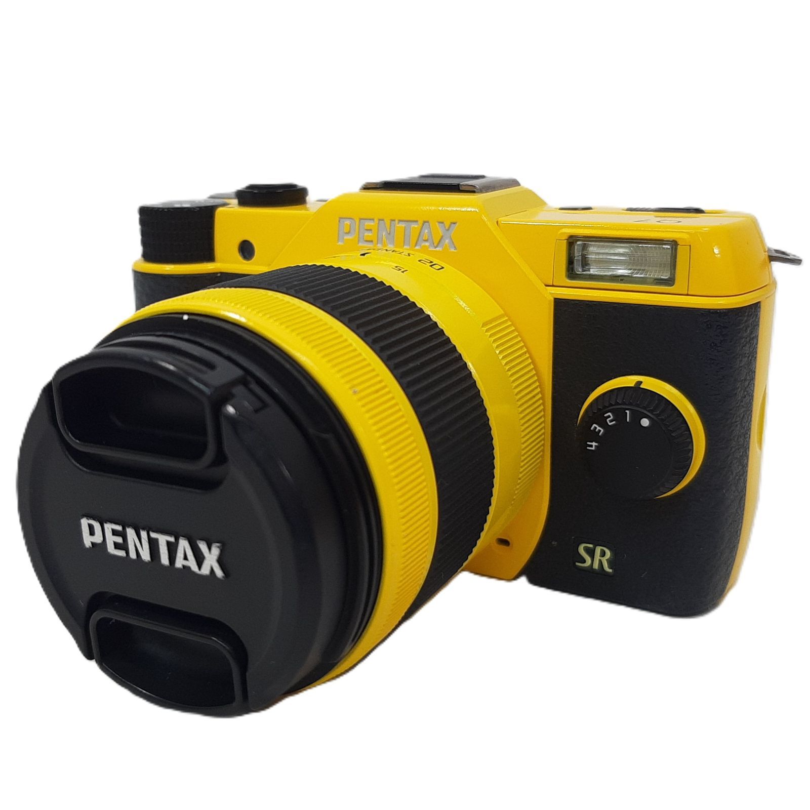 S数3250回】 ミラーレス一眼 PENTAX Q7 ズームレンズキット イエロー