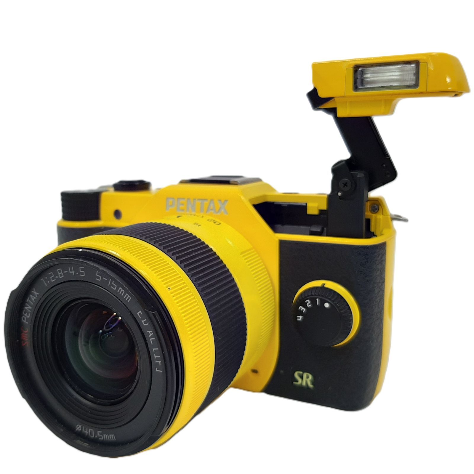 S数3250回】 ミラーレス一眼 PENTAX Q7 ズームレンズキット イエロー