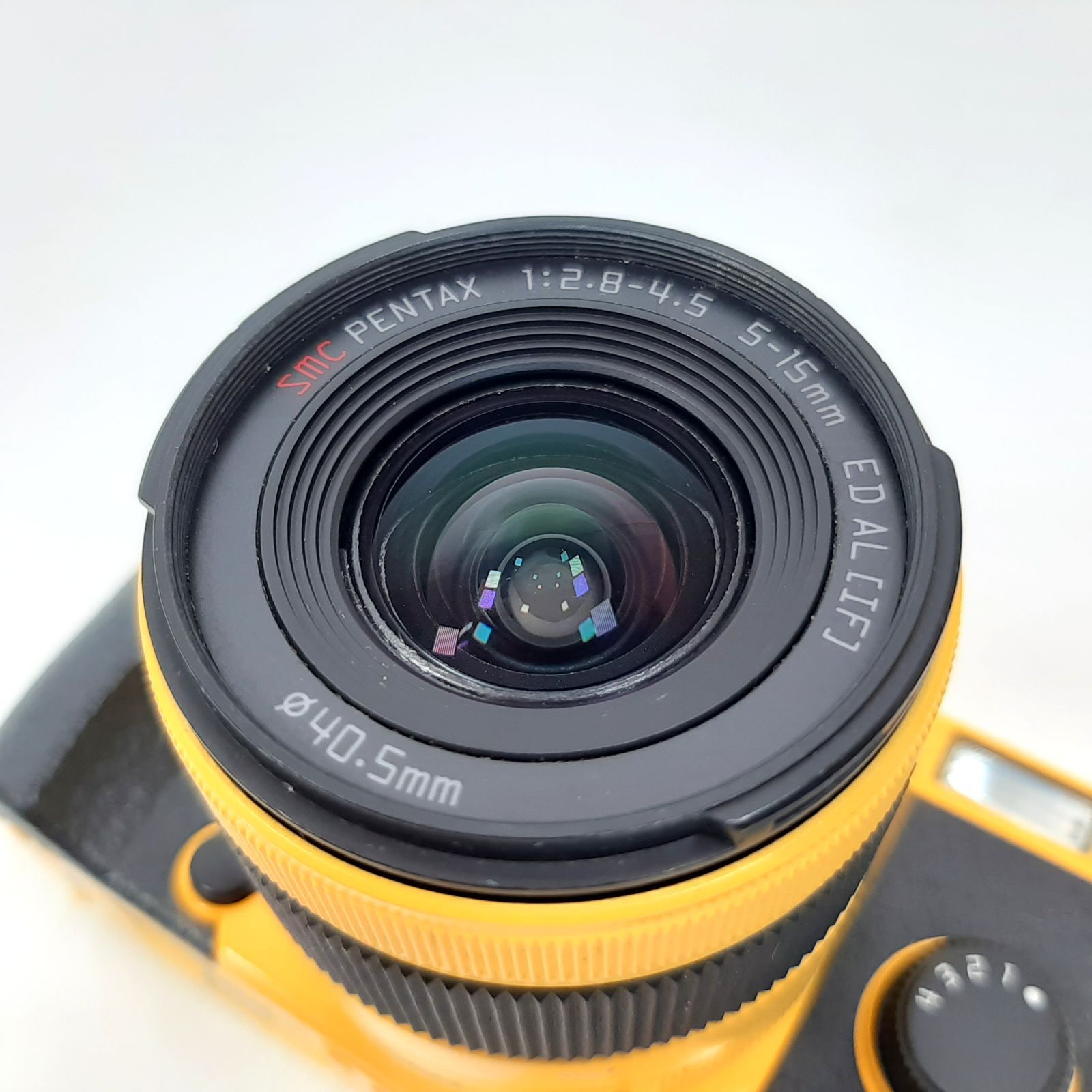 S数3250回】 ミラーレス一眼 PENTAX Q7 ズームレンズキット イエロー