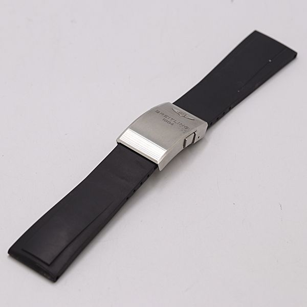 ブライトリング 1884 24-20 137S 純正ベルト ラバー ブラック 24MM用 メンズ腕時計 2000000 NSK MST
