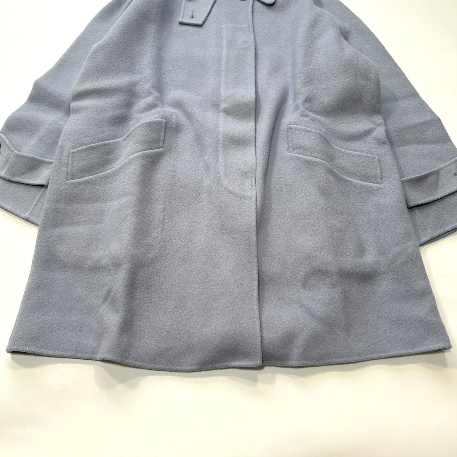 vampopさま専用FRAMeWORK　リバーショートコート　ジャケット　グレー vampopさま専用FRAMeWORK リバーショートコート ジャケット グレー