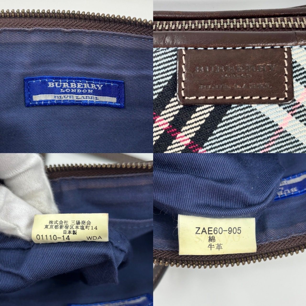 BURBERRY BLUE LABEL バーバリーブルーレーベル ミニ ショルダーバッグ