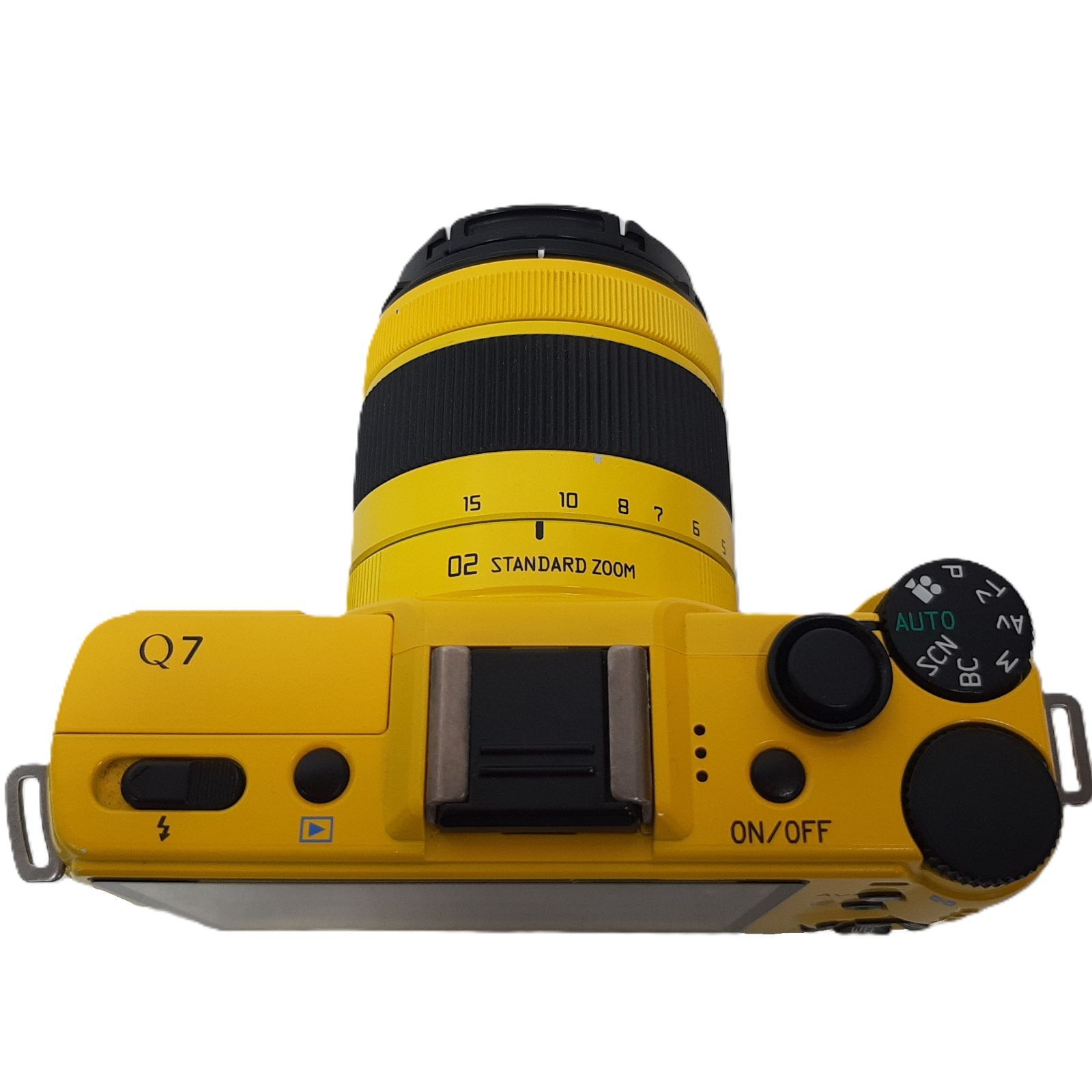 S数3250回】 ミラーレス一眼 PENTAX Q7 ズームレンズキット イエロー