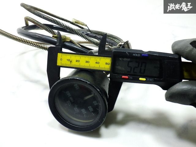 ☆希少/当時物☆ OMORI 大森 52φ 機械式 油温計 OIL TEMP 追加メーター