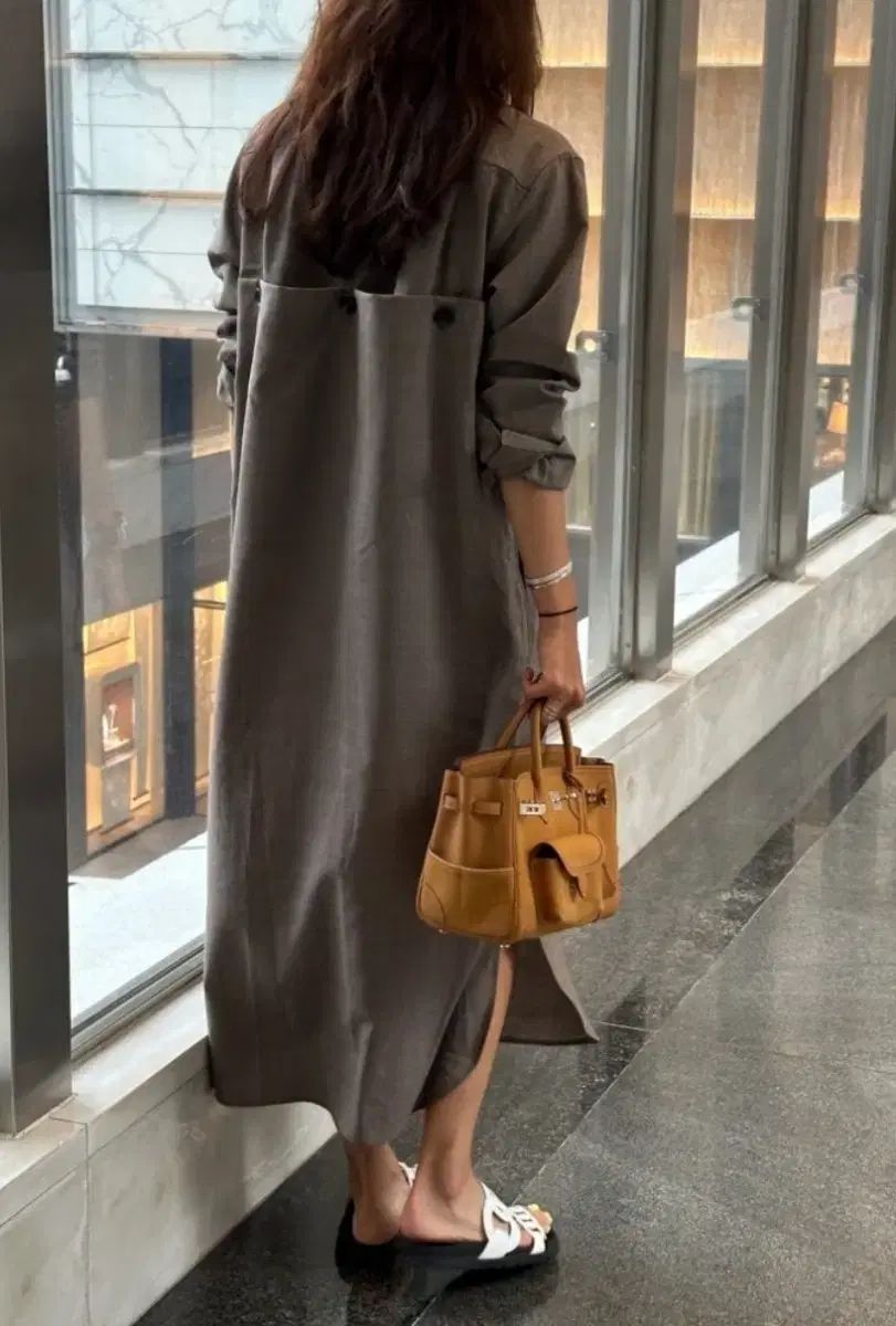 ソユム ウール シャツ ONE PIECE soyoom 茶色