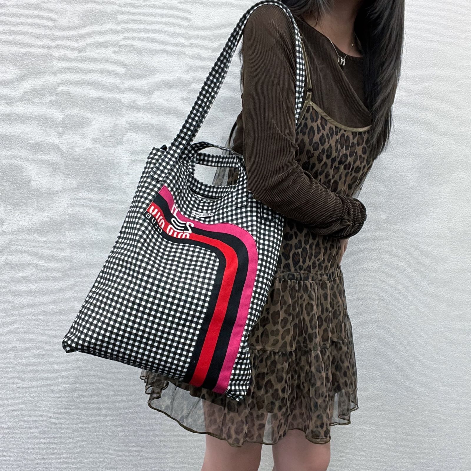 中古】miumiu ミュウミュウ トートバッグ ショルダーバッグ キャンバス