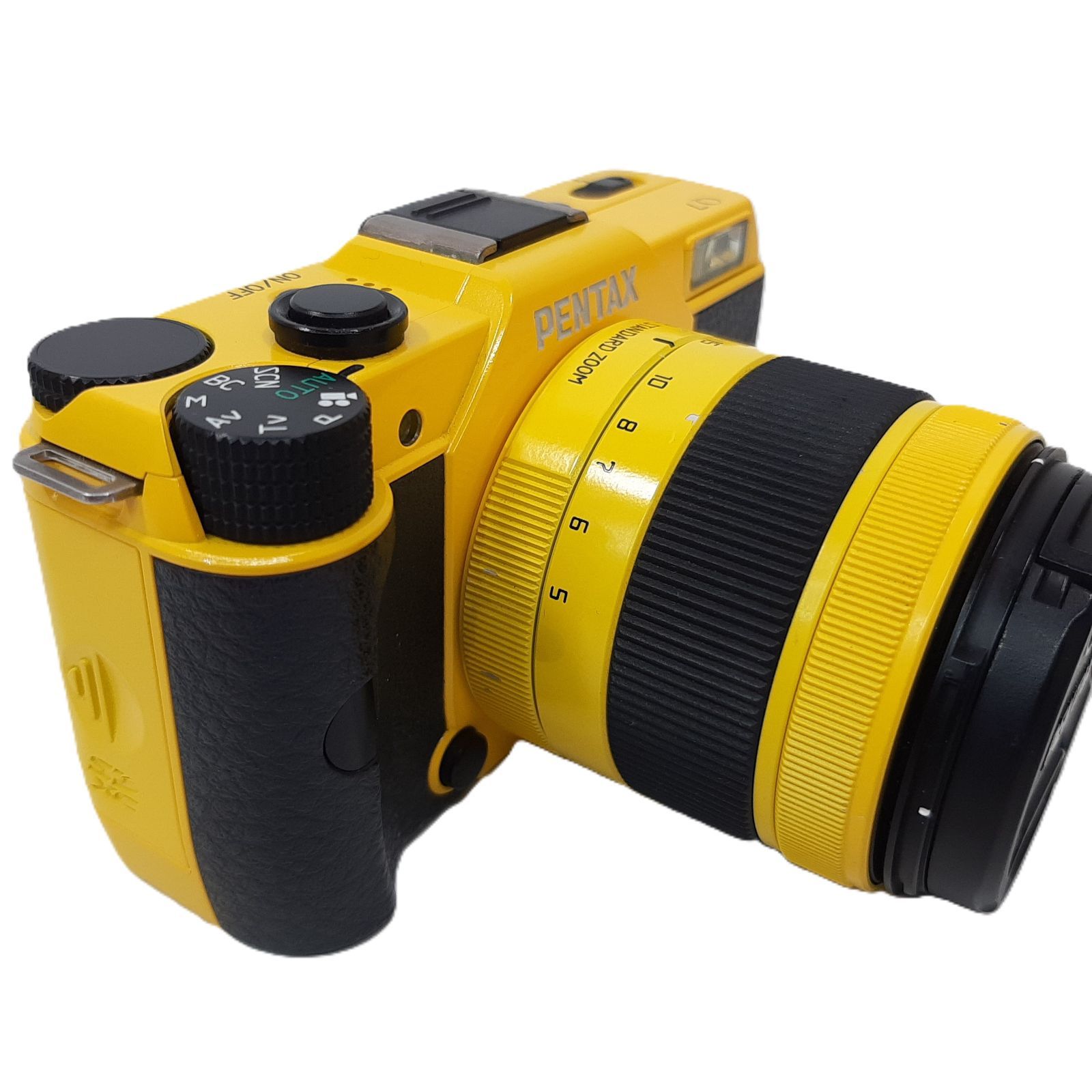 S数3250回】 ミラーレス一眼 PENTAX Q7 ズームレンズキット イエロー