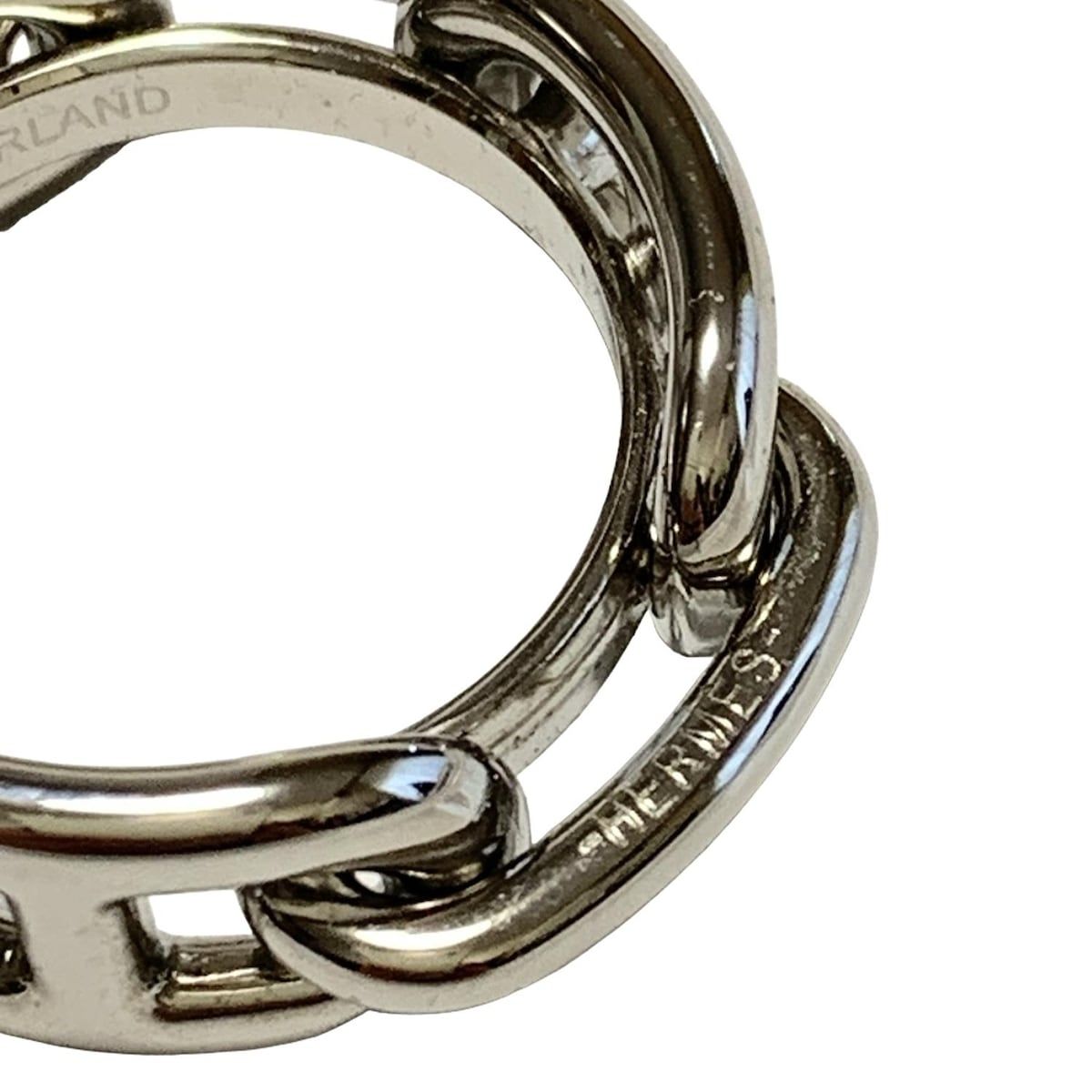 HERMES(エルメス) スカーフリング シェーヌダンクル シルバー トップ