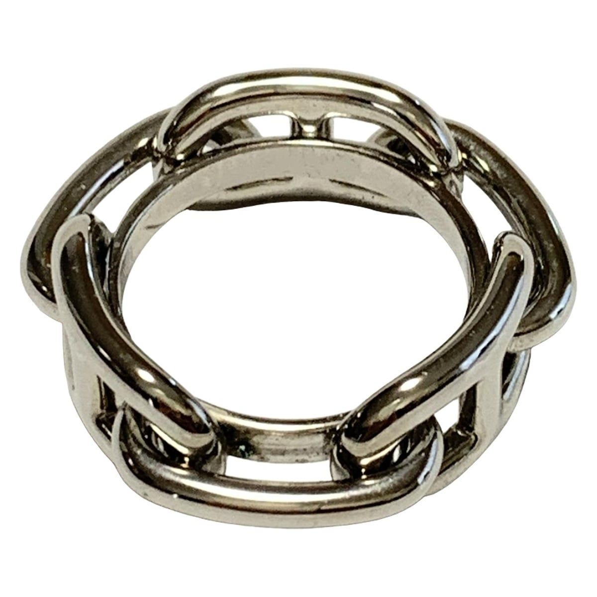 HERMES スカーフリング シルバー 質屋 HERMES エルメス スカーフリング 服飾小物 シルバーカラー