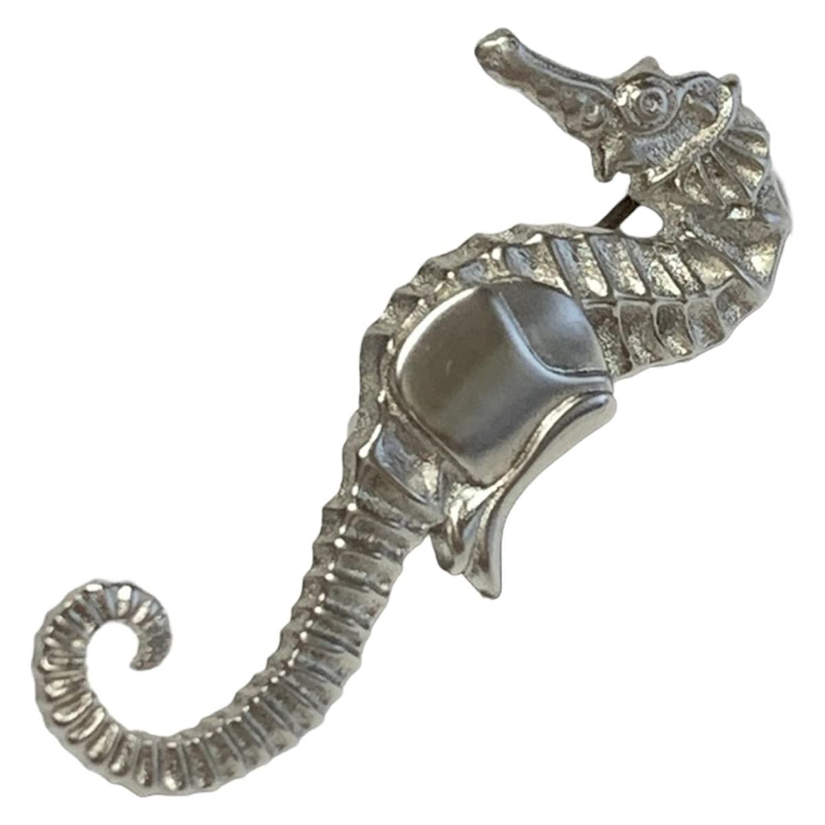 HERMES エルメス ブローチ - シルバー タツノオトシゴ