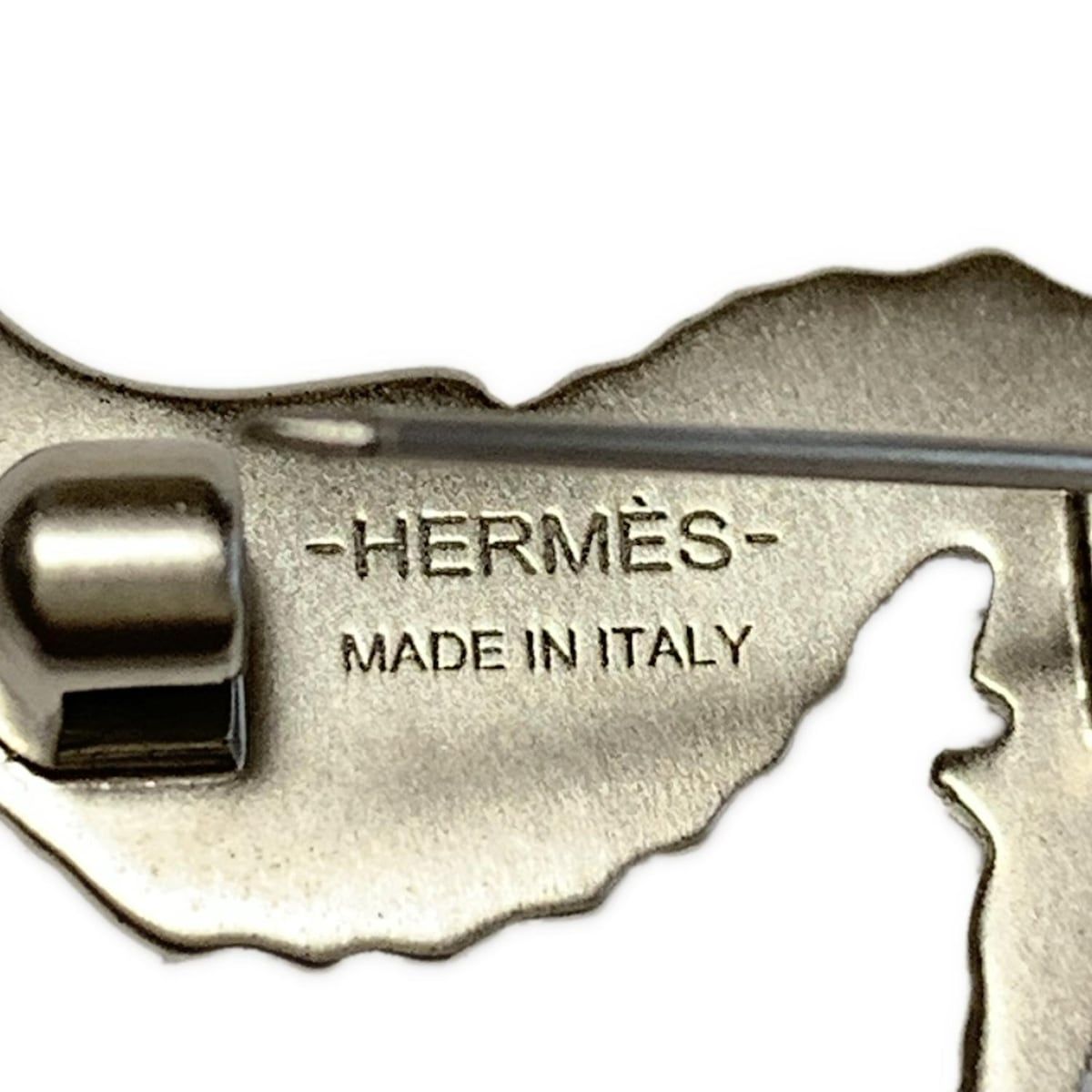 HERMES(エルメス) ブローチ - シルバー タツノオトシゴ - メルカリ