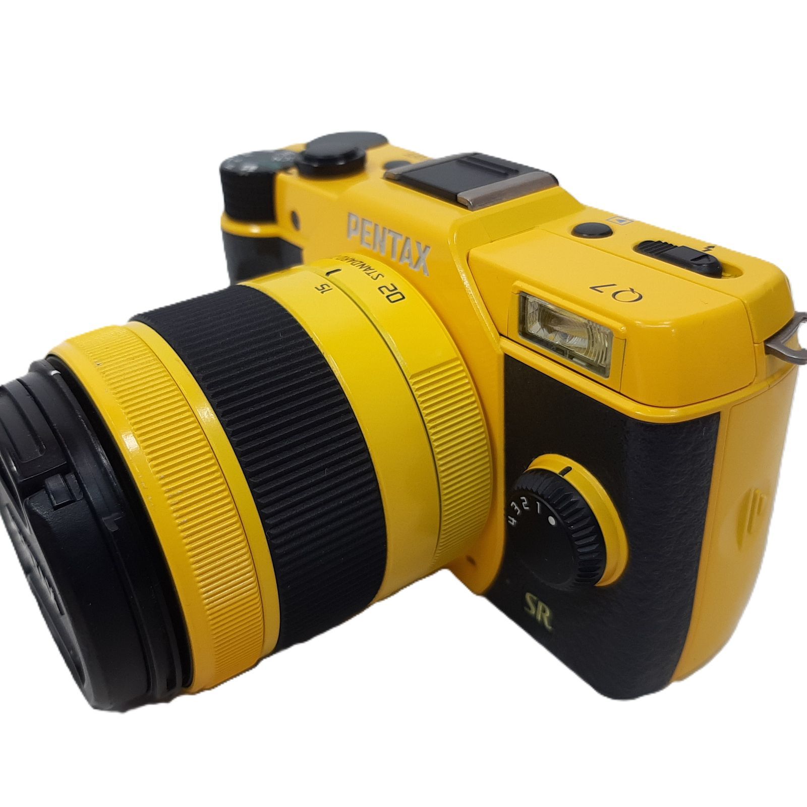 S数3250回】 ミラーレス一眼 PENTAX Q7 ズームレンズキット イエロー