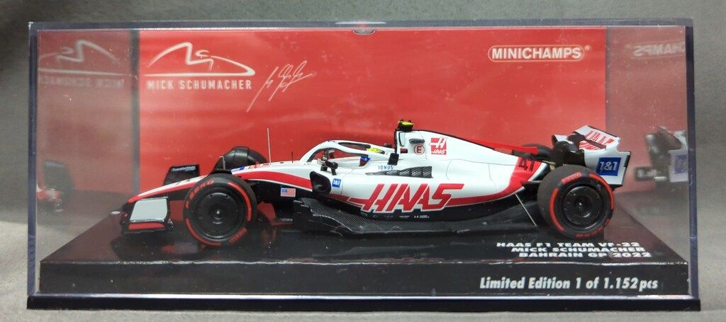 PMA 1 43 ハース F チーム VF-22 ミック シューマッハ バーレーンGP 2025